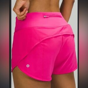 lululemon athletica Pink Performance Athletic Shorts